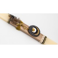 Πασχαλινή Λαμπάδα ματάκι κολιέ με φτερό 12640 ΠΑΣΧΑΛΙΝΑ