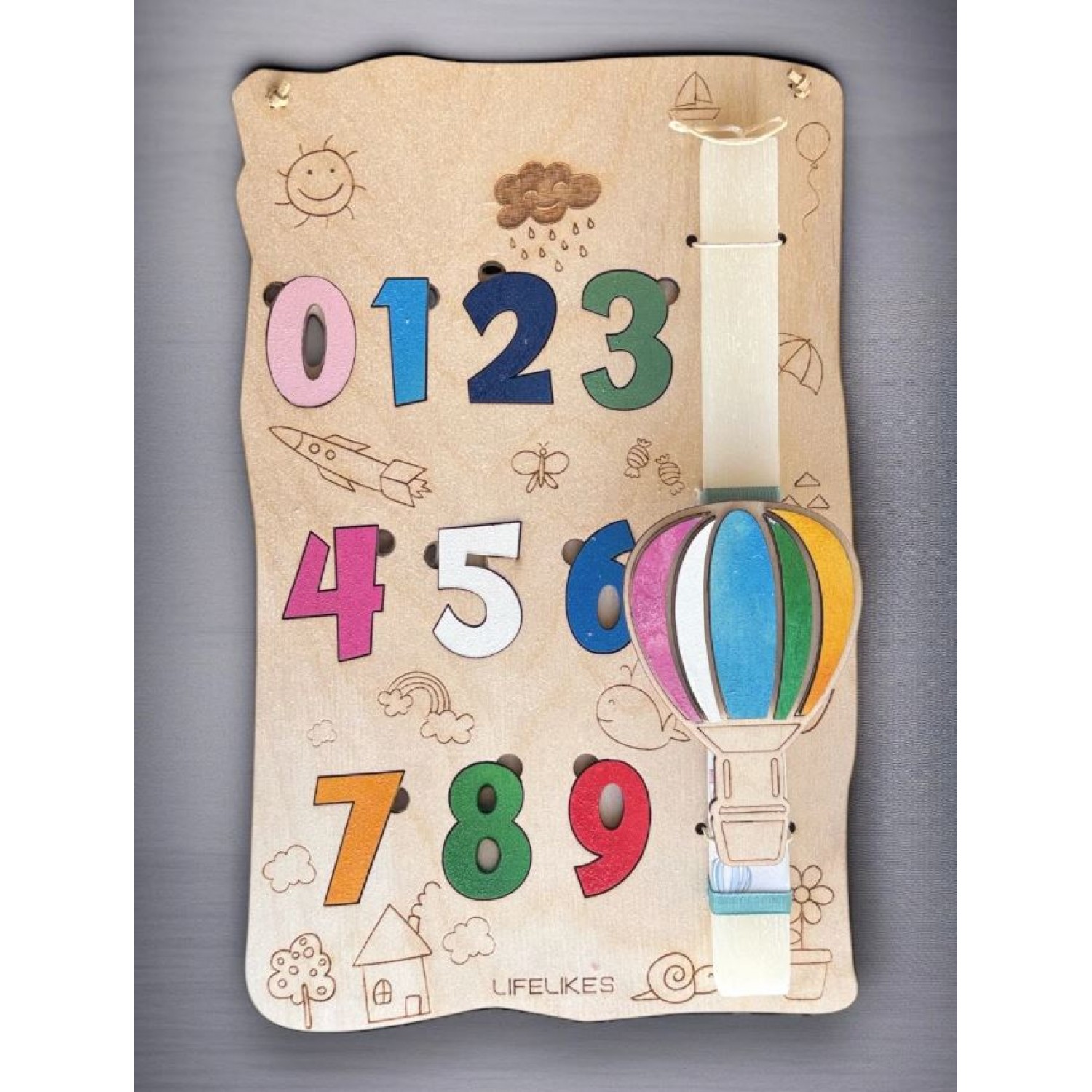 Πασχαλινή Λαμπάδα Montessori παζλ αριθμοί Lifelikes 781689 ΠΑΣΧΑΛΙΝΑ