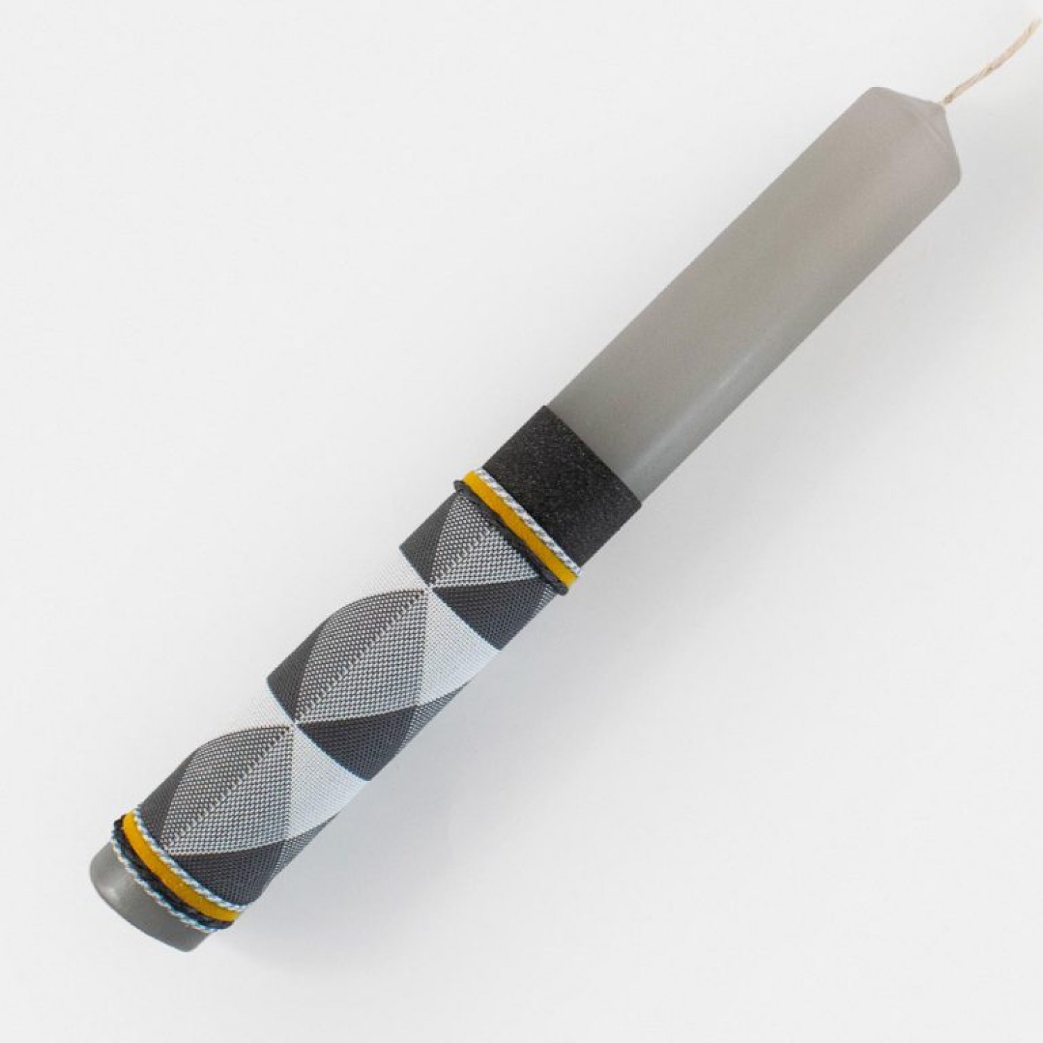 Πασχαλινή Λαμπάδα γκρι ύφασμα 18140 ΠΑΣΧΑΛΙΝΑ Πασχαλινή Λαμπάδα γκρι ύφασμα 18140 ΠΑΣΧΑΛΙΝΑ