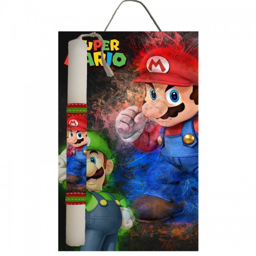 Πασχαλινή Λαμπάδα Super Mario 01640 ΠΑΣΧΑΛΙΝΑ