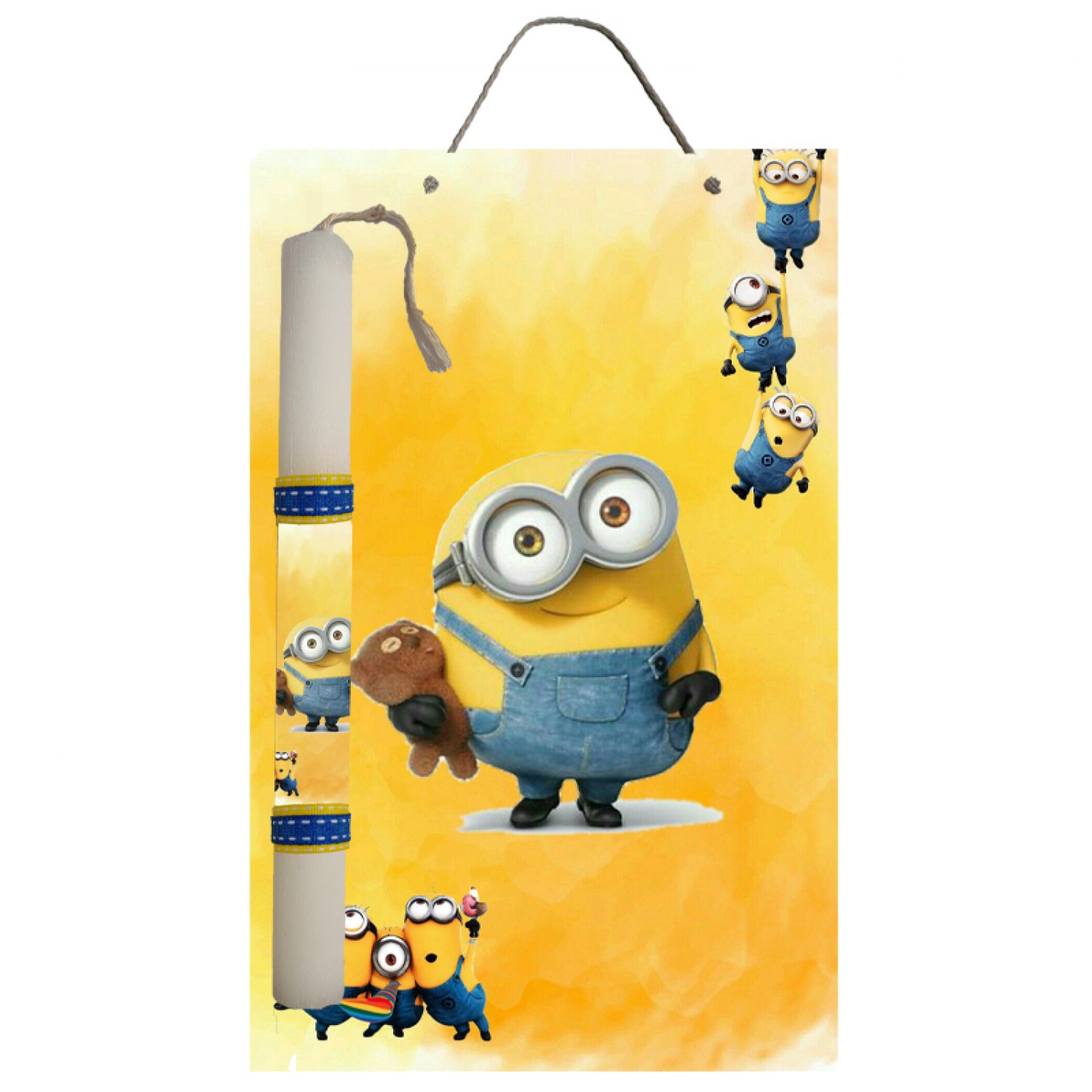 Πασχαλινή Λαμπάδα Minions 01641 ΠΑΣΧΑΛΙΝΑ Πασχαλινή Λαμπάδα Minions 01641 ΠΑΣΧΑΛΙΝΑ