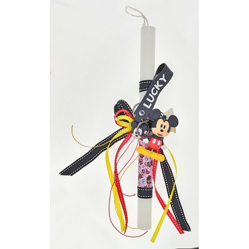 Πασχαλινή Λαμπάδα mickey μπρελόκ 29095 ΠΑΣΧΑΛΙΝΑ