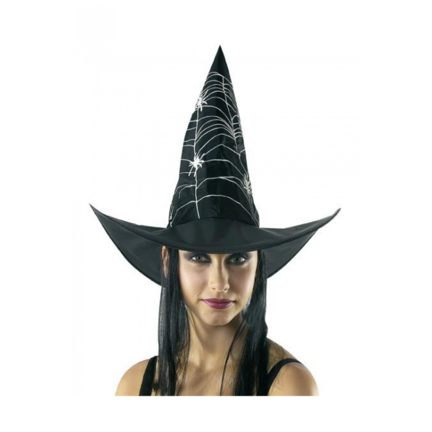 Καπέλο μάγισσας μαύρο με μαλλιά Halloween 74025 Αποκριάτικα Καπέλο μάγισσας μαύρο με μαλλιά Halloween 74025 Αποκριάτικα