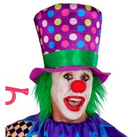 Καπέλο κλόουν με μαλλιά 10677 Αποκριάτικα 