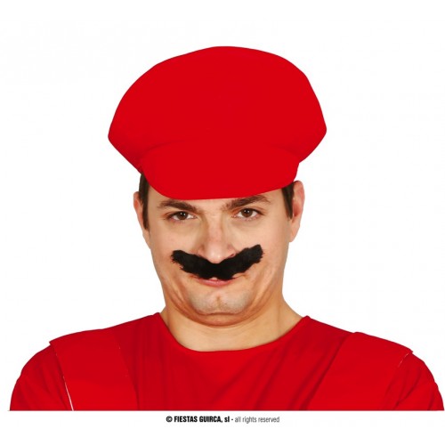 Αποκριάτικο καπέλο Υδραυλικού Mario Luigi 13674 Αποκριάτικα 