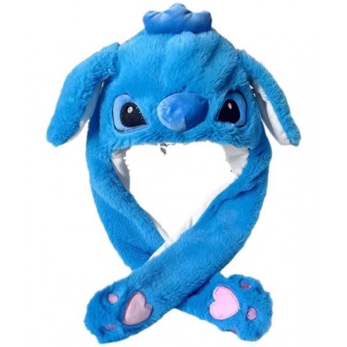 Σκουφάκι με κίνηση stitch Μπλε 78489 Χειμωνιάτικα