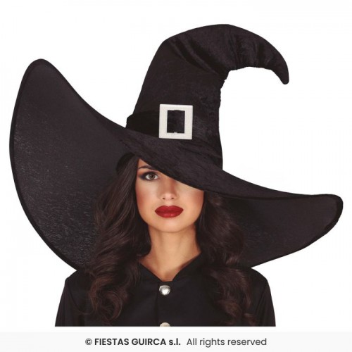 Καπέλο μάγισσας μαύρο γίγας Halloween 13807 Αποκριάτικα 