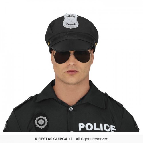 Καπέλο Αστυνομικού με σήμα 13876 Αποκριάτικα 