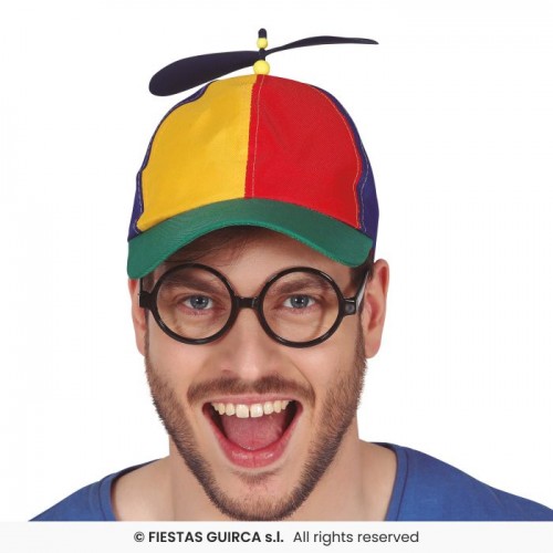 Καπέλο τζόκει με ανεμιστήρα 13067 Αποκριάτικα 