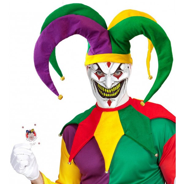 Αποκριάτικο καπέλο Jester Joker με κουδουνάκια 09839 Αποκριάτικα 