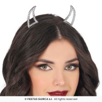 Στέκα Διαβολίνας μαύρη με στρας Halloween 29192 Αποκριάτικα 