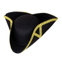 Αποκριάτικο καπέλο πειρατή κουρσάρου τρίκωχο Halloween 2518T Αποκριάτικα 