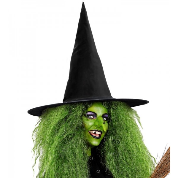 Καπέλο μάγισσας μαύρο Halloween 5150W Αποκριάτικα Καπέλο μάγισσας μαύρο Halloween 5150W Αποκριάτικα