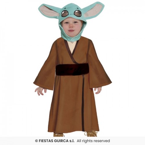 Στολή μωρό εξωγήινος Yoda βρεφική 18-24 μηνών Halloween 76036 Αποκριάτικα 