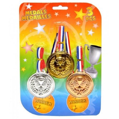 Αποκριάτικα ΜΕΤΑΛΛΙΑ ΝΙΚΗΣ ΣΕΤ 3τεμ. 23679 Αποκριάτικα 