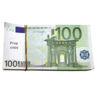 Χαρτονομίσματα σετ 100 Ψεύτικα των 100 Ευρώ 15x8.5cm 3-2702 Αποκριάτικα 