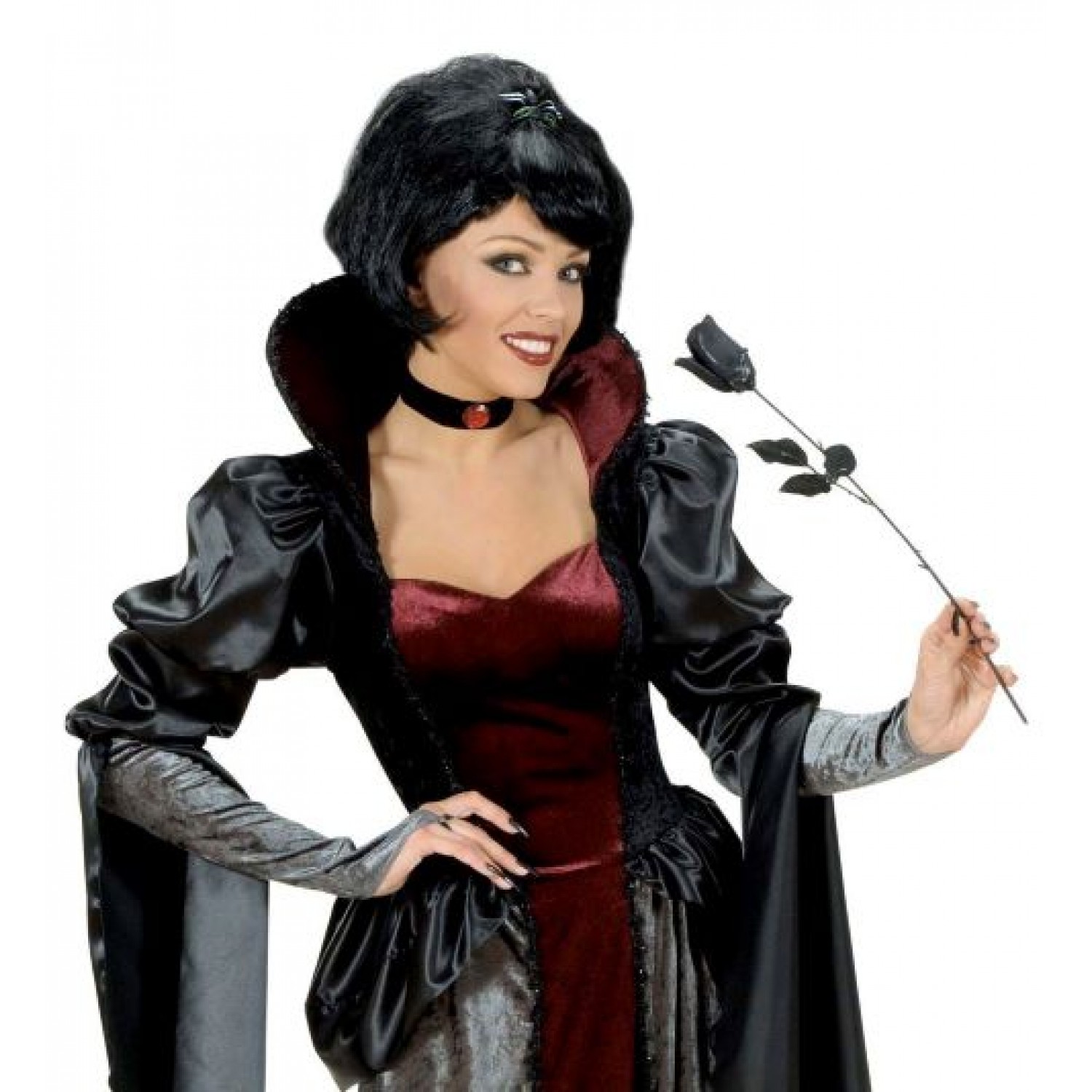 Μαύρο τριαντάφυλλο halloween 44 εκ. 77947 Αποκριάτικα Μαύρο τριαντάφυλλο halloween 44 εκ. 77947 Αποκριάτικα