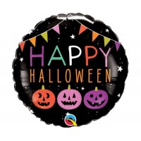 Μπαλόνι Φοιλ Halloween Pumpkins & Banners 46 εκ - Κολοκύθα 023300 Αποκριάτικα 