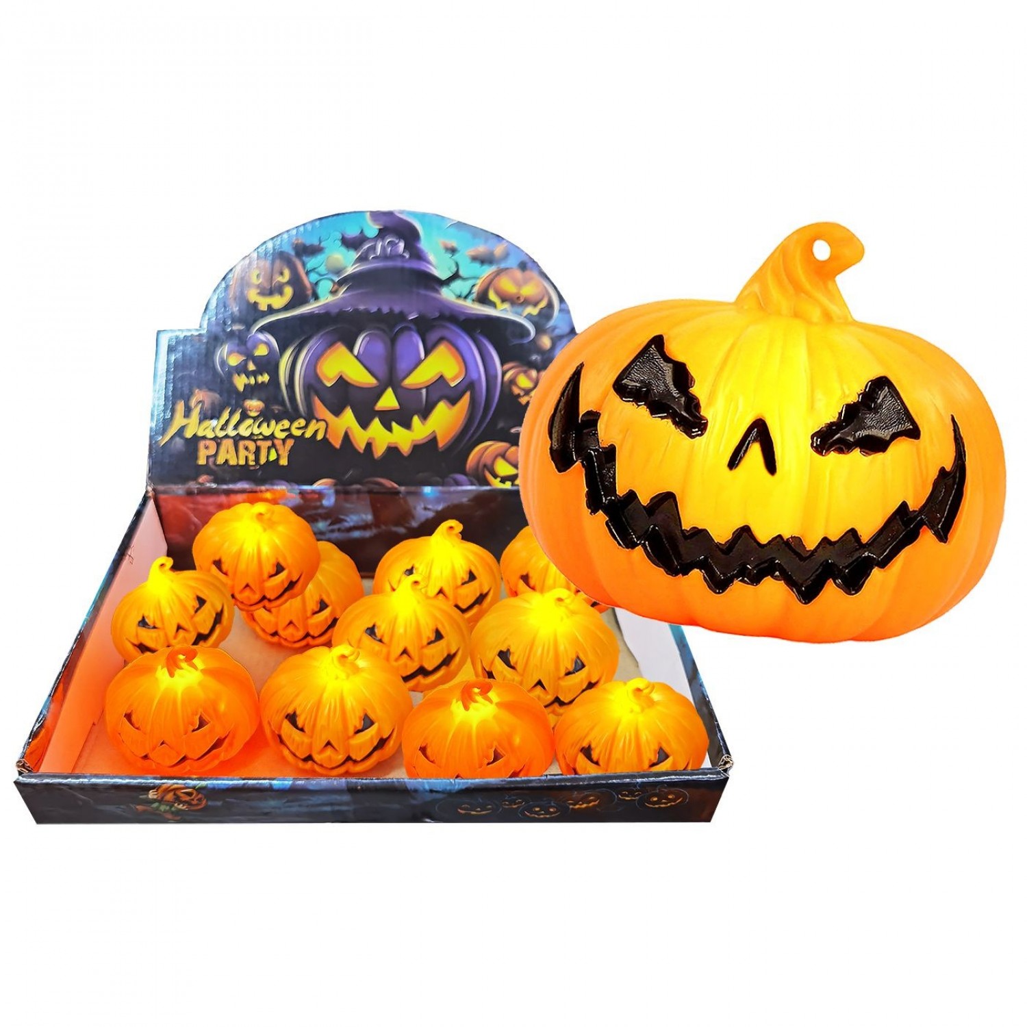 Κολοκύθα Halloween φωτιζόμενο 6 εκ. 32492 Αποκριάτικα Κολοκύθα Halloween φωτιζόμενο 6 εκ. 32492 Αποκριάτικα