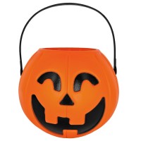 Καλάθι κολοκύθα Halloween 18x17cm 32642 Αποκριάτικα 