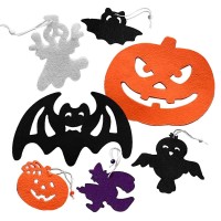 Σετ διακοσμητικών τσόχας Halloween 32659 Αποκριάτικα 