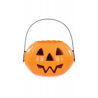 Καλάθι κολοκύθα Halloween 17*28 εκ. 81246 Αποκριάτικα 