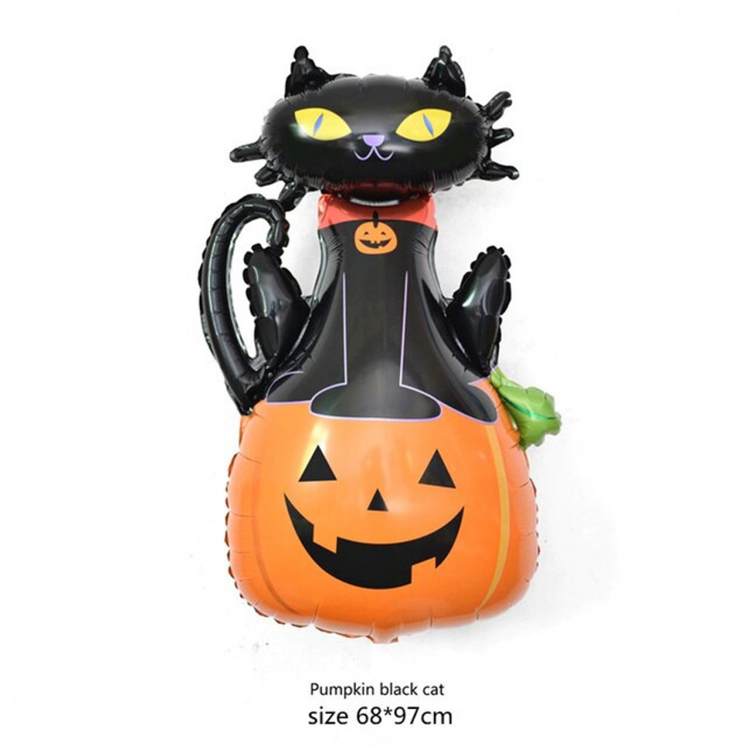 Μπαλόνι Φοιλ Halloween Κολοκύθα μαύρη γάτα -61000346 Αποκριάτικα Μπαλόνι Φοιλ Halloween Κολοκύθα μαύρη γάτα -61000346 Αποκριάτικα