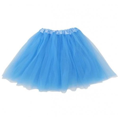 Φούστα tutu παιδική σιέλ Halloween 00900 Αποκριάτικα 