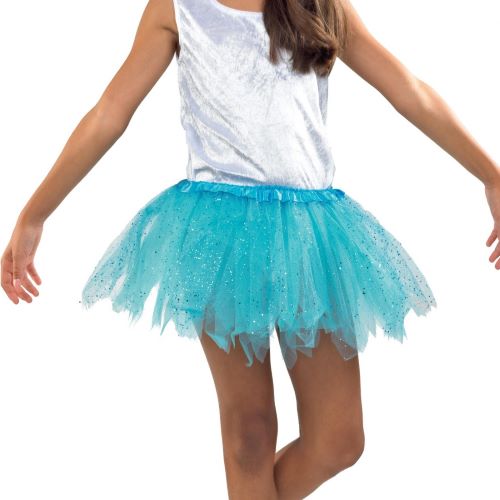 Φούστα tutu γκλίτερ 6 χρώματα Halloween 80791 Αποκριάτικα 