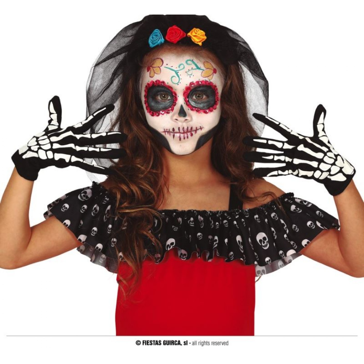 Αποκριάτικα παιδικά γάντια κοντά σκελετός Halloween 17725 Αποκριάτικα Αποκριάτικα παιδικά γάντια κοντά σκελετός Halloween 17725 Αποκριάτικα