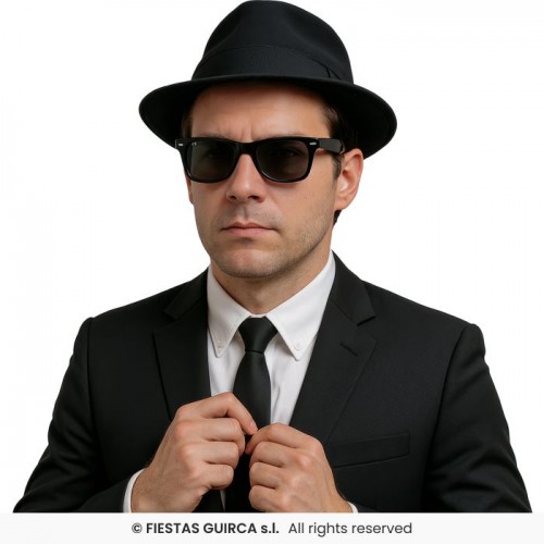 Αποκριάτικα γυαλιά μαύρα 16216 Αποκριάτικα 