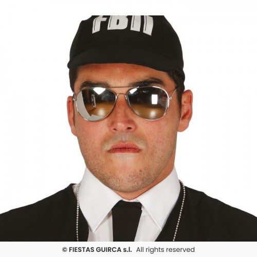 Αποκριάτικα γυαλιά αστυνομικού καθρέφτης 18364 Αποκριάτικα 