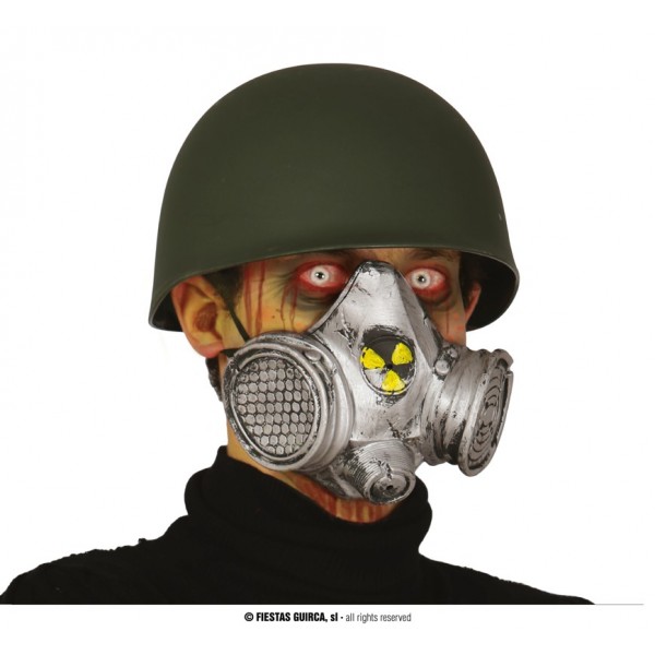 Μάσκα πυρηνικού πολέμου Nuclear mask Latex Halloween 24600 Αποκριάτικα Μάσκα πυρηνικού πολέμου Nuclear mask Latex Halloween 24600 Αποκριάτικα