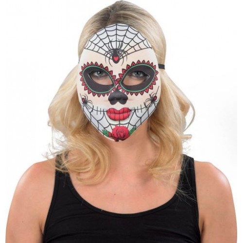 Μάσκα Dia des los Muertos Halloween 80654 Αποκριάτικα 