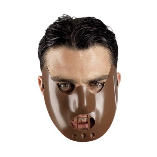 Μάσκα πλαστική σιωπή των αμνών Halloween 71171 Αποκριάτικα 