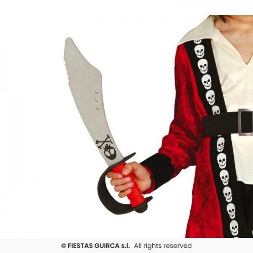 Σπαθί πειρατή χατζάρα ελαφρύ μαλακό Halloween 18724 Αποκριάτικα 