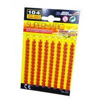 Πλαστικά καψούλια για 13 σφαιρο Supermatic 310458 Αποκριάτικα 