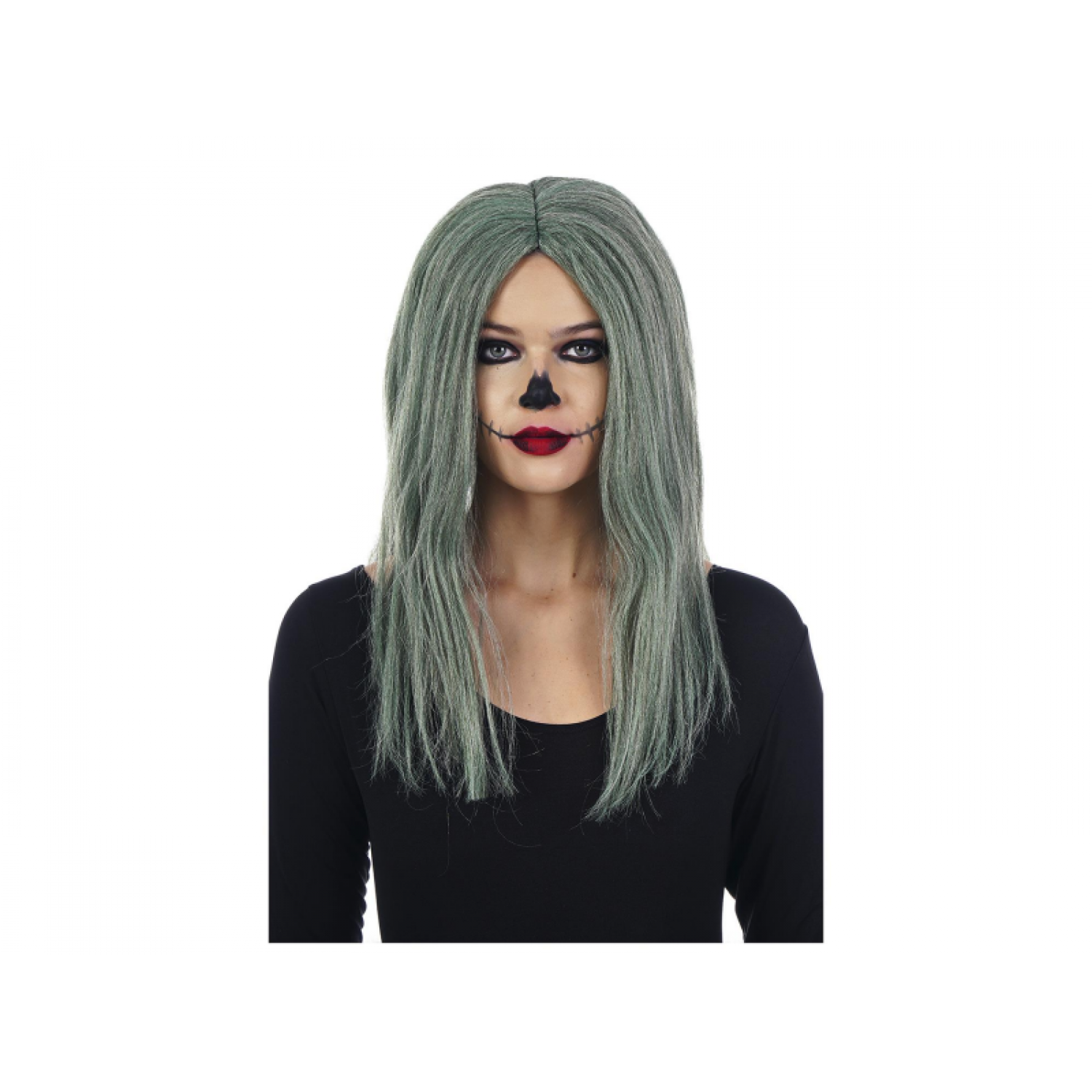Αποκριάτικη περούκα Γκρι Halloween 72879 Αποκριάτικα 