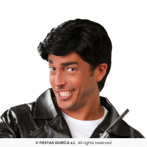 Αποκριάτικη περούκα αντρική μαύρη 48860 Αποκριάτικα 