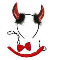 Σετ Διαβολάκι κόκκινο Halloween 32322 Αποκριάτικα 