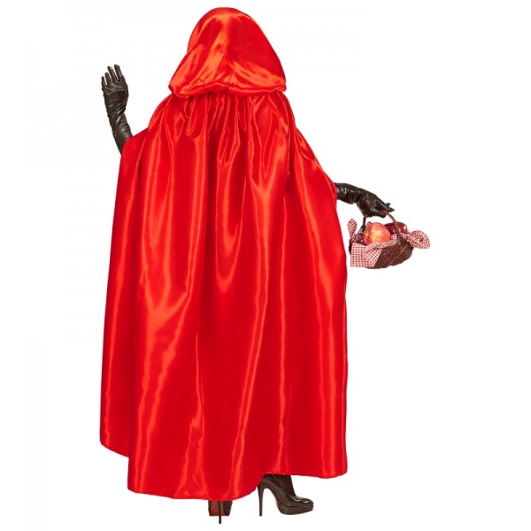 Κάπα ντόμινο κοκκινοσκουφίτσα κόκκινη Halloween 00100W Χειμωνιάτικα Κάπα ντόμινο κοκκινοσκουφίτσα κόκκινη Halloween 00100W Χειμωνιάτικα