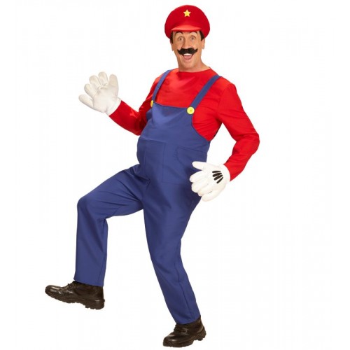 Στολή ενηλίκων Υδραυλικός Mario 08703 Αποκριάτικα 