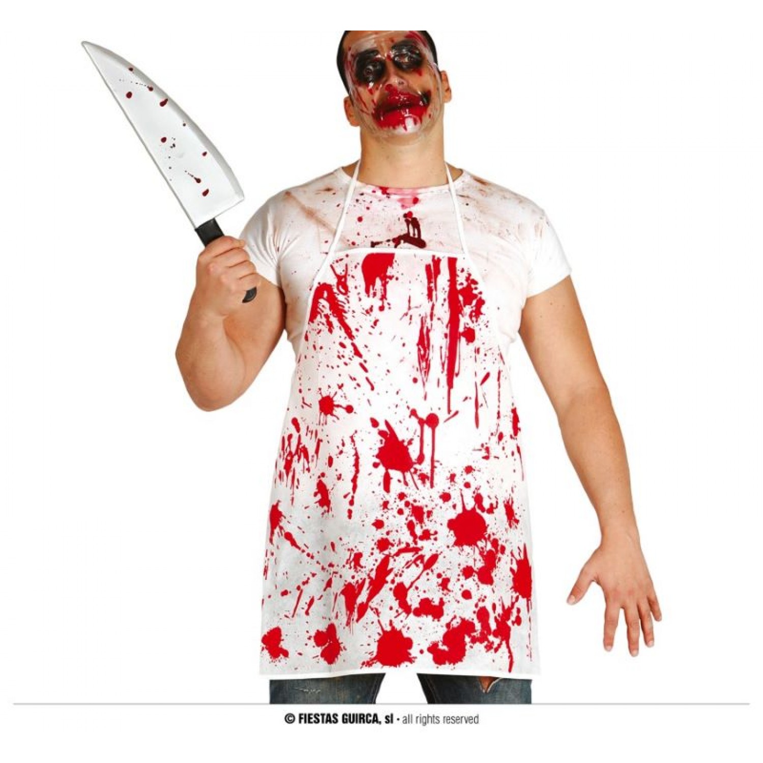 Ποδιά μαγειρικής με αίματα Halloween 19761 Αποκριάτικα Ποδιά μαγειρικής με αίματα Halloween 19761 Αποκριάτικα
