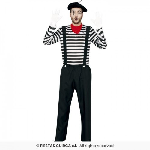 Στολή ενηλίκων Μίμος 79249 Αποκριάτικα 