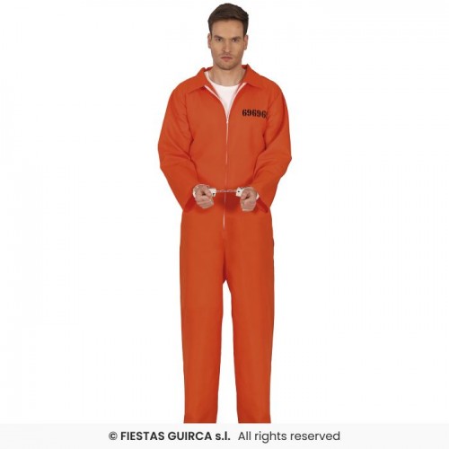 Στολή ενηλίκων Φυλακισμένος 86477 Αποκριάτικα 