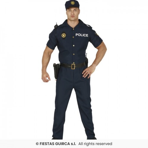 Στολή ενηλίκων Αστυνομικού 86611 Αποκριάτικα 