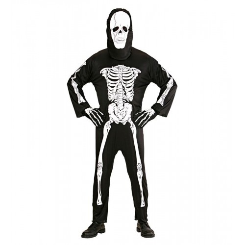 Στολή ενηλίκων Σκελετός Halloween 39280