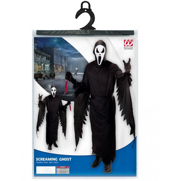 Στολή ενηλίκων Χάρος Φάντασμα Scream ΧΧL 45860 Αποκριάτικα 