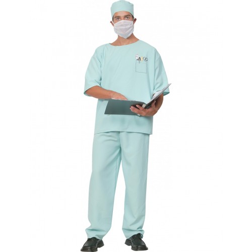Στολή ενηλίκων Γιατρός 89416 Αποκριάτικα 