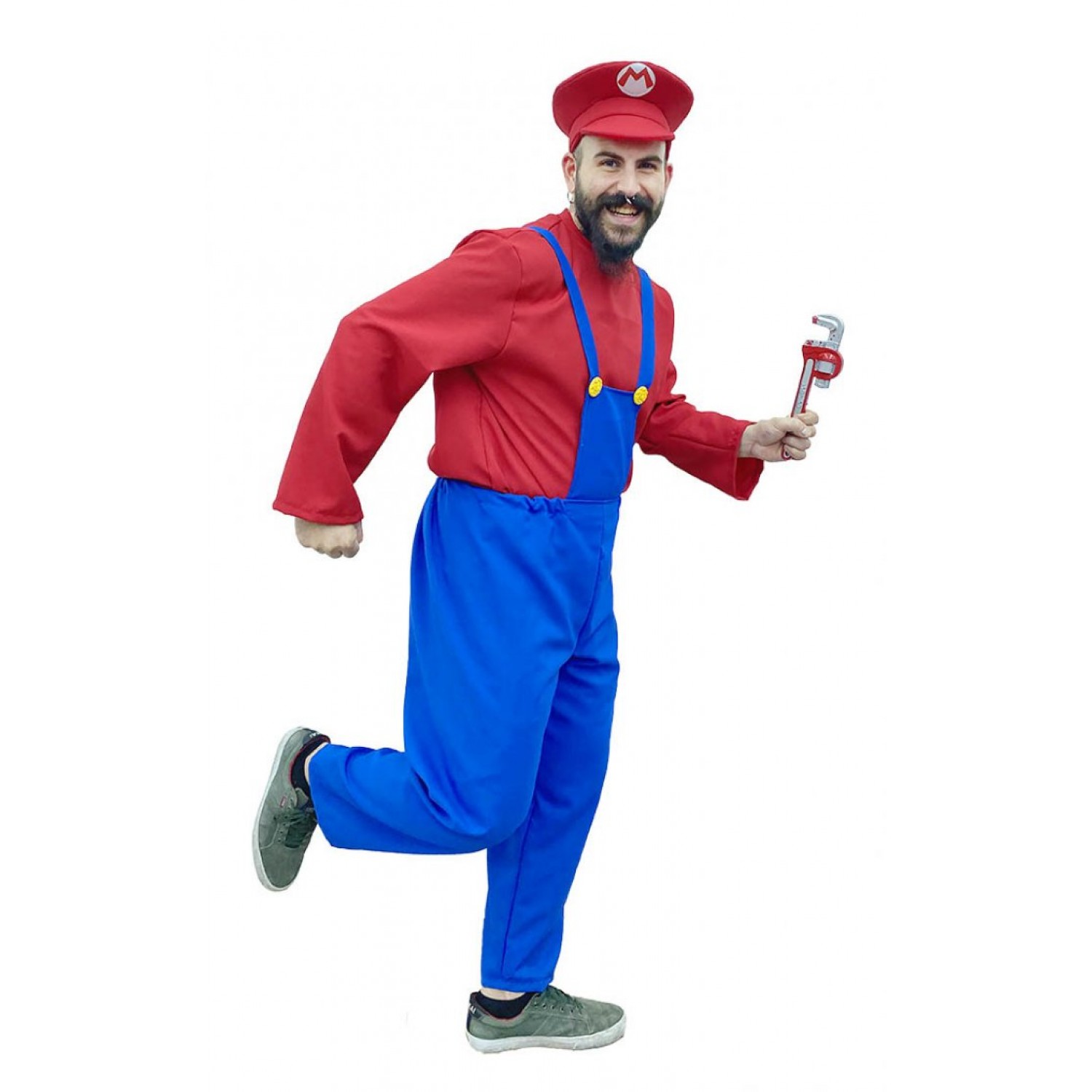 Στολή ενηλίκων Υδραυλικός Mario 02488 Αποκριάτικα 